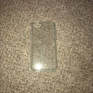 OtterBox clear glitter case